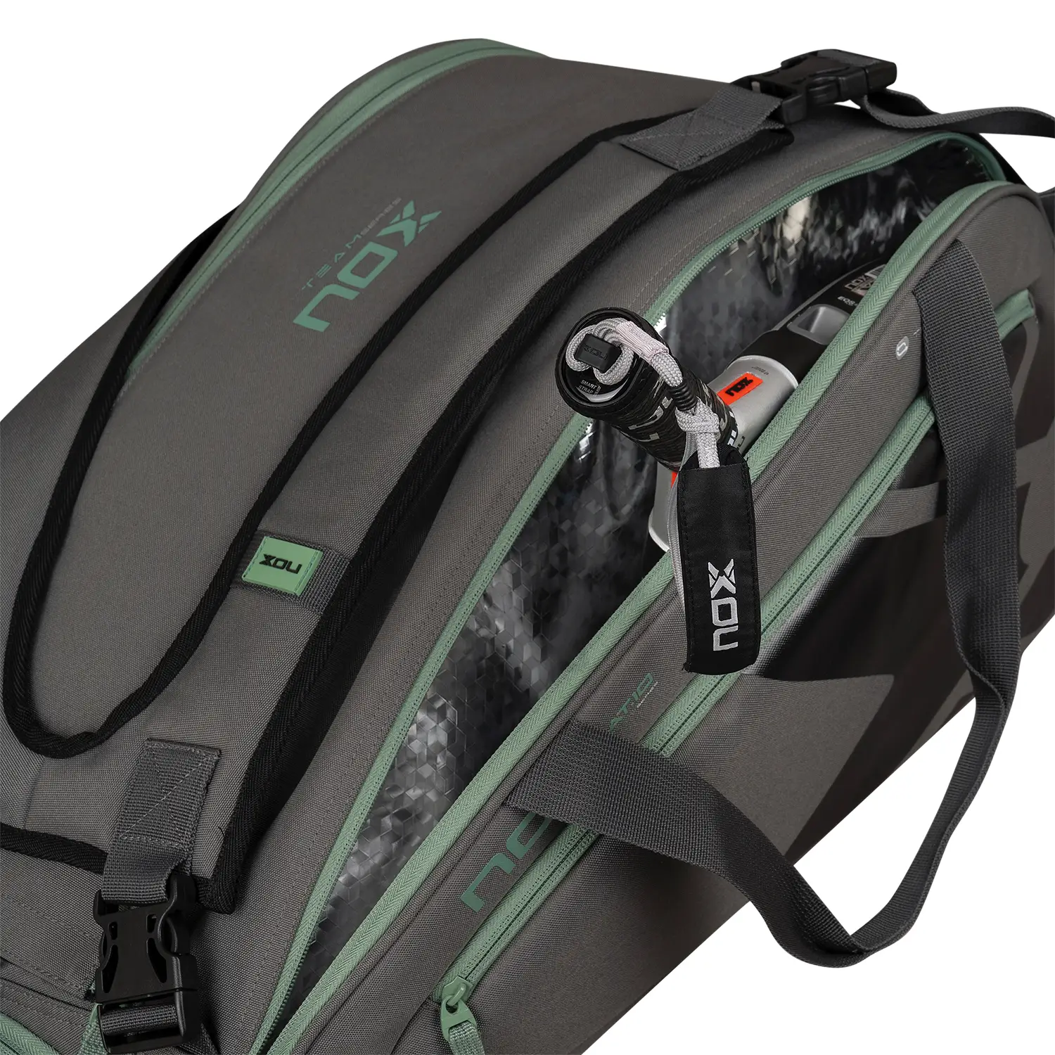 Nox AT10 Team Paletero Grey Green - Image 7