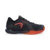 Head Sprint Pro 4.0 Clay Wide Black/Red