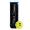 Black Crown One A000320 Padel Balls (Tube of 3)