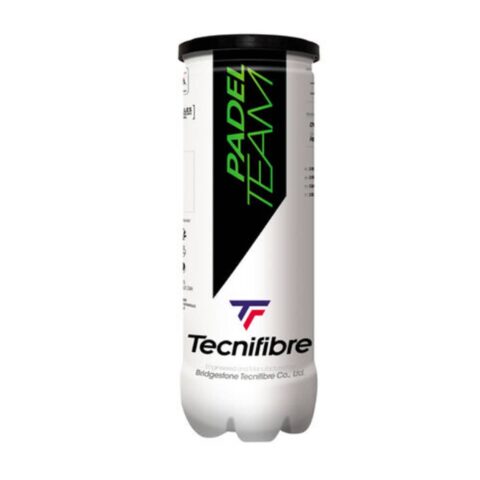 Tecnifibre Padel Team Padel Balls (Tube of 3)